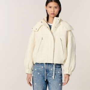 Maje Ecru Women's Jacket